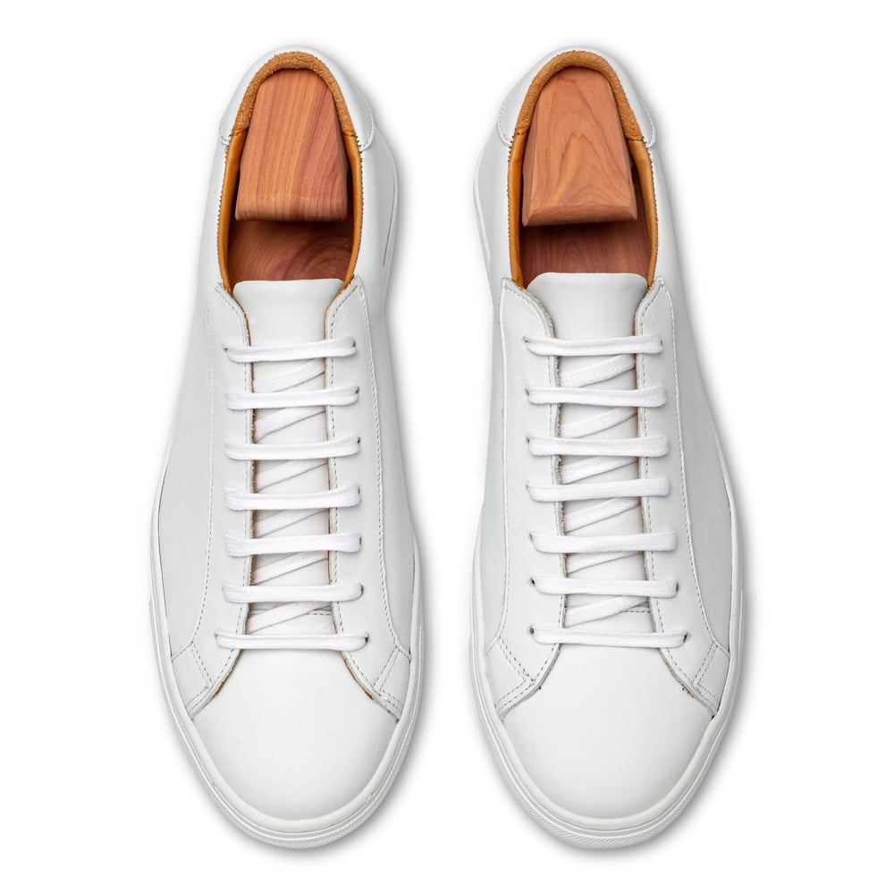 Baskets en Cuir Blanc pour Homme et Femme