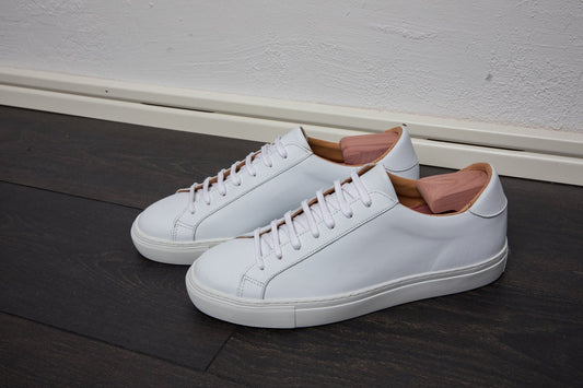 Baskets en Cuir Blanc pour Homme et Femme
