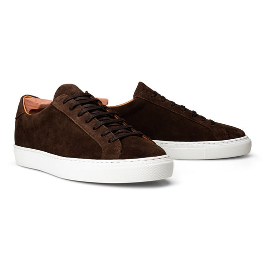 Baskets en Daim Marron