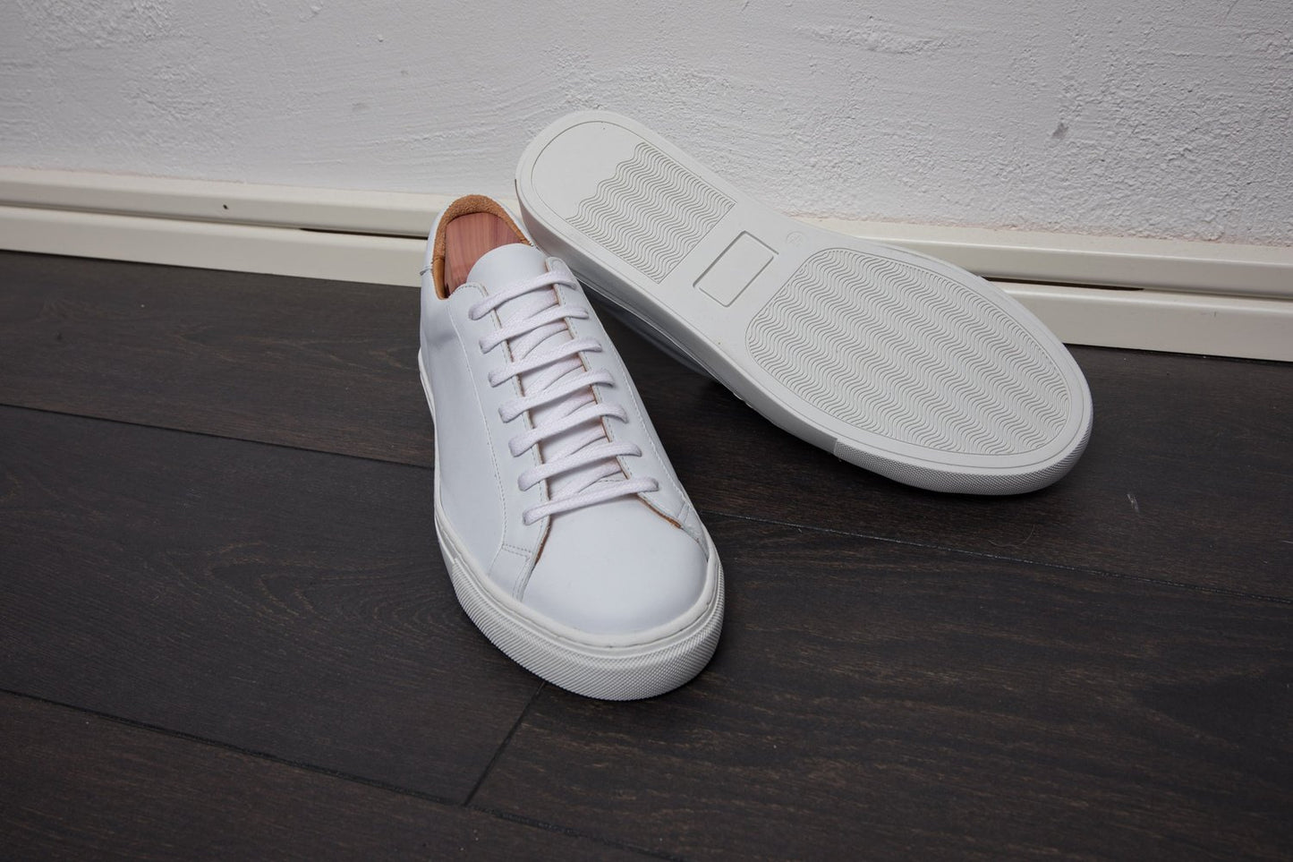 Baskets en Cuir Blanc pour Homme et Femme
