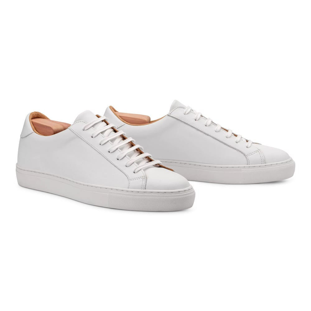 Baskets en Cuir Blanc pour Homme et Femme