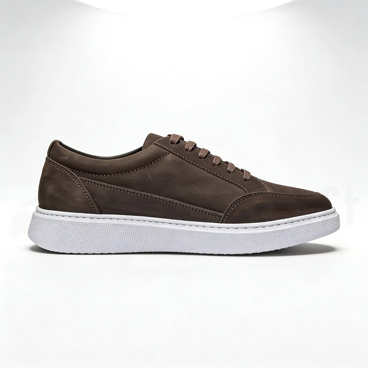 Valoris Baskets en Cuir Nubuck avec Semelle Eva Anti-Tâche