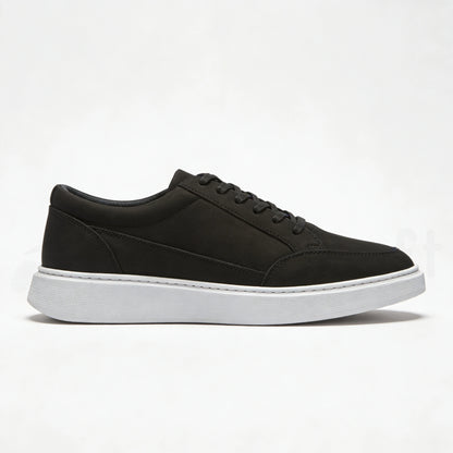 Valoris Baskets en Cuir Nubuck avec Semelle Eva Anti-Tâche