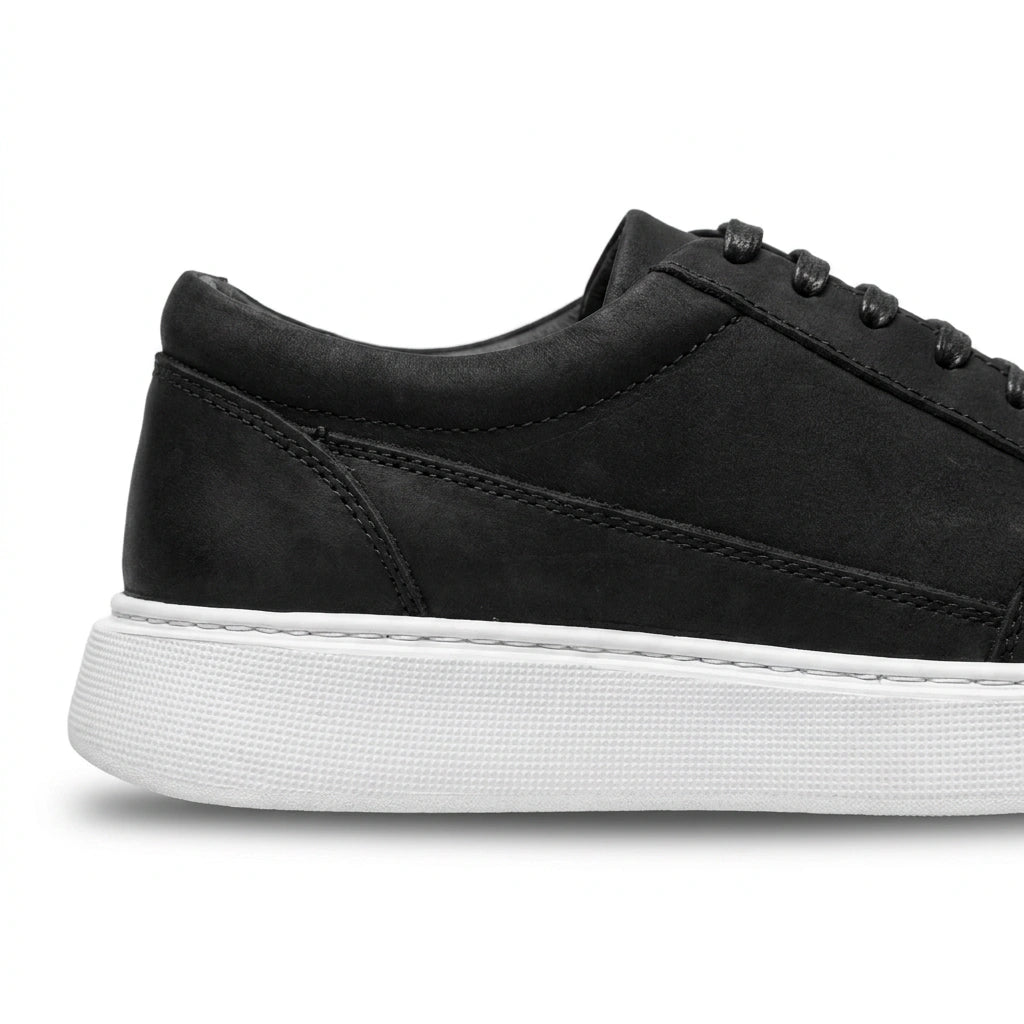 Valoris Baskets en Cuir Nubuck avec Semelle Eva Anti-Tâche