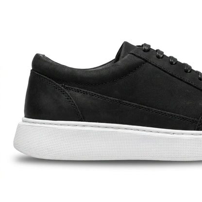Valoris Baskets en Cuir Nubuck avec Semelle Eva Anti-Tâche
