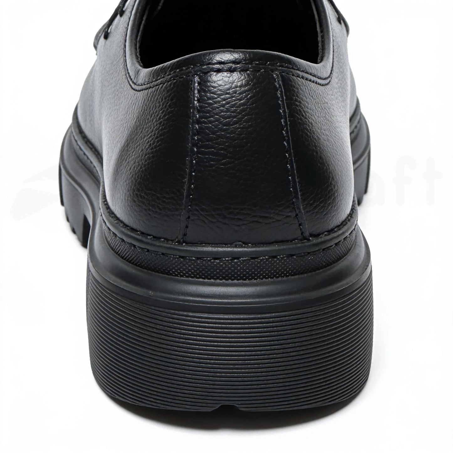 NazarCraft Chunky Derbies en Cuir Grainé avec Semelle en EVA