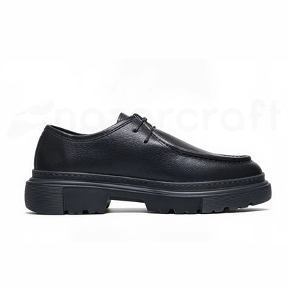 NazarCraft Chunky Derbies en Cuir Grainé avec Semelle en EVA